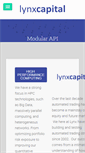 Mobile Screenshot of lynxtrading.com